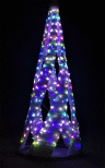 Елка «Метель» 3м с макушкой (256 режимов свечения)